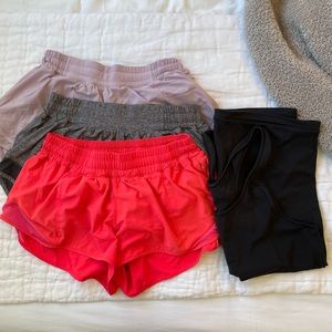 Lululemon Hotty Hot Shorts and Tank!!